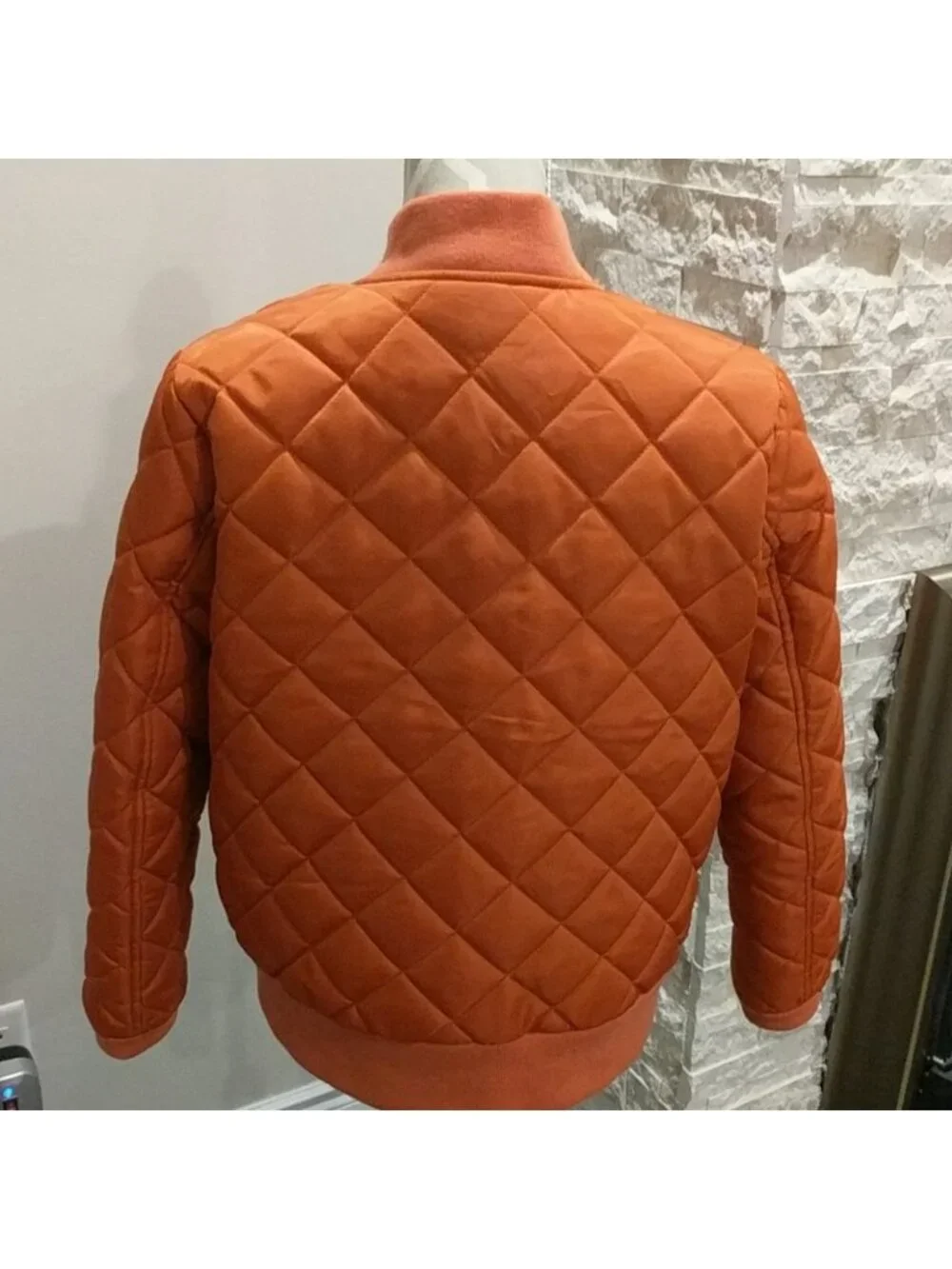 7 for all man kind orange jacket like new